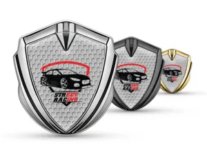 Emblem Silikon Abzeichen Tuning Stil Glänzend Top